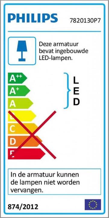 Energie-Label Philips Hue Play Basis (530 lm)