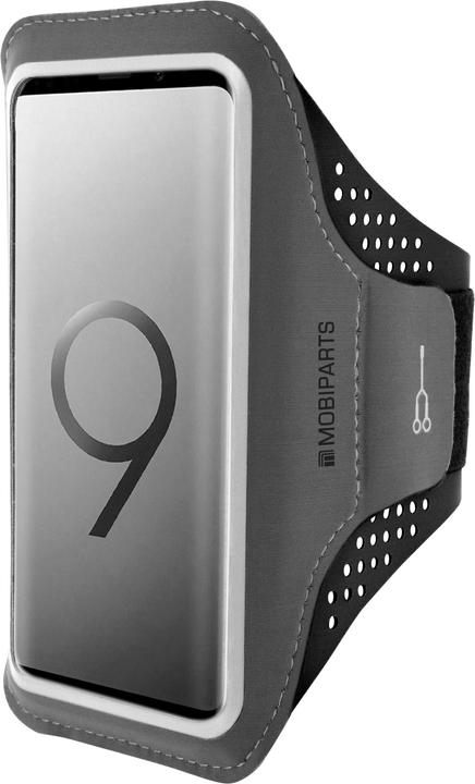 Actual product image Mobiparts Comfort Fit Sport Armband Samsung Galaxy S9 Black