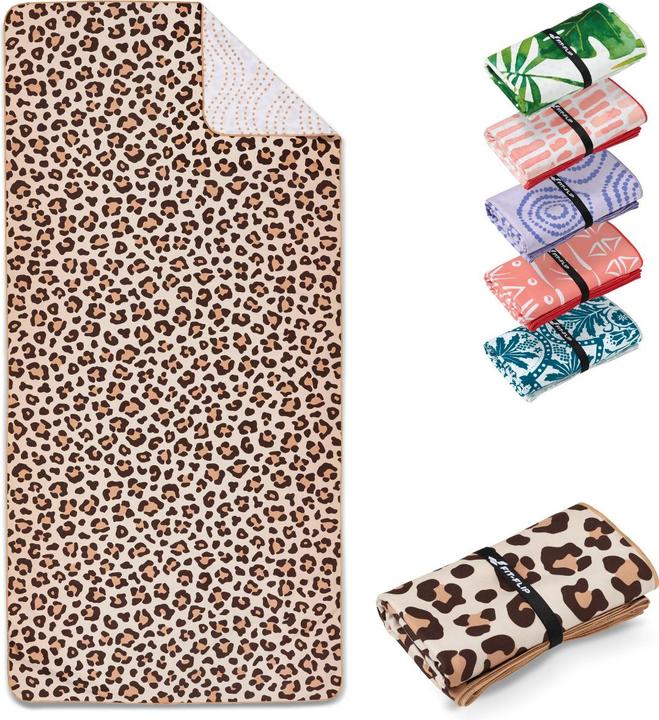 Fit-Flip Strandtuch XXL Mikrofaser schnelltrocknendes Badetuch 200x90cm (200 x 90 cm)
