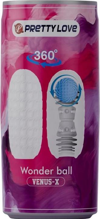 Actual product image Pretty Love Venus X Male Masturbator Model 3 White