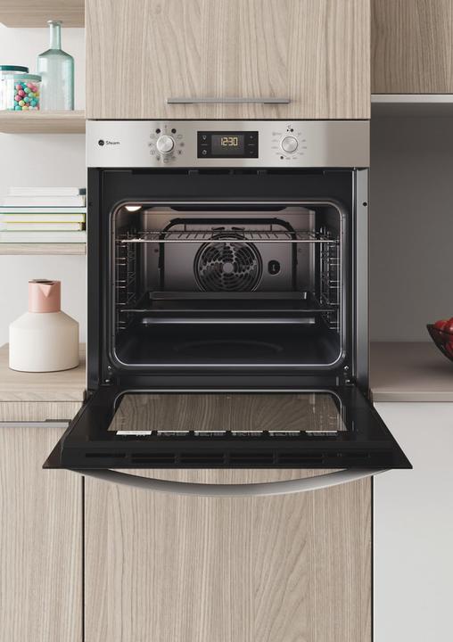 Actual product image Indesit IFWS 5844 JH IX 71 L A+ Stainless steel