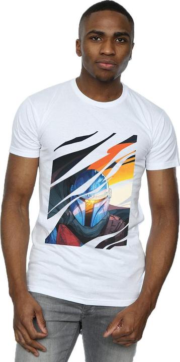 Immagine prodotto Star Wars The Mandalorian Glare Maglietta Uomo (4XL)