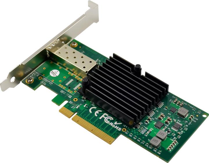 Image du produit InLine Carte réseau 10 Gigabit, 1x SFP+, PCIe x8, avec slot low profile (PCIe)