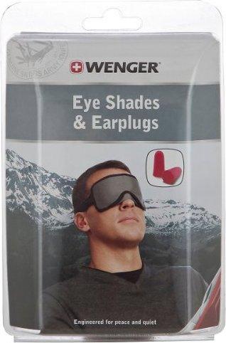 Immagine prodotto Wenger Maschera per gli occhi e tappi per le orecchie (Maschera sonno)