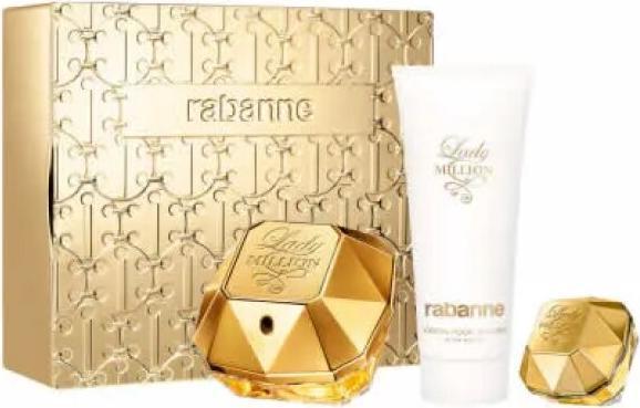 Immagine prodotto Paco Rabanne P. RABANNE LADY MILLION EDP. 80ML. + B. LOZIONE 100ML. + MINI 5ML. SET DA 3 PEZZI (Eau de parfum, 80 ml)