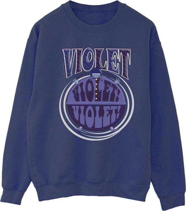 Willy Wonka & the Chocolate Factory Violet Turning Violet Sweatshirt (4XL)
