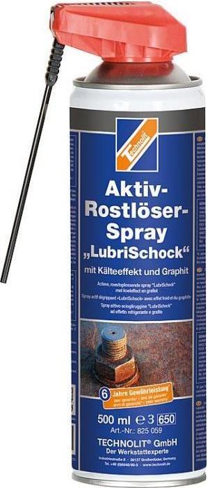 Produktbild Technolit Aktiv-Rostlöser-Spray Lubrischock (500 ml)