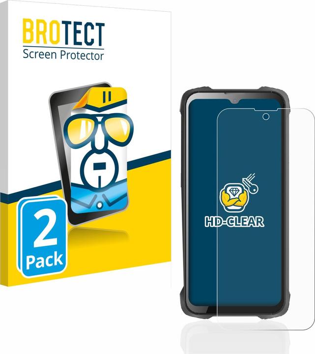 Actual product image BROTECT Screen Protector Clear (2 Piece, Cubot King Kong 9)