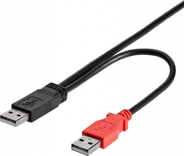 StarTech USB Y-Kabel für externe Festplatten (0.91 m, USB 2.0)