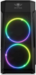 Produktbild Spirit Of Gamer Boitier Mini Tour Micro Atx Deathmatch 3 RGB Avec Panneaux Vitrés (Noir) (mATX)