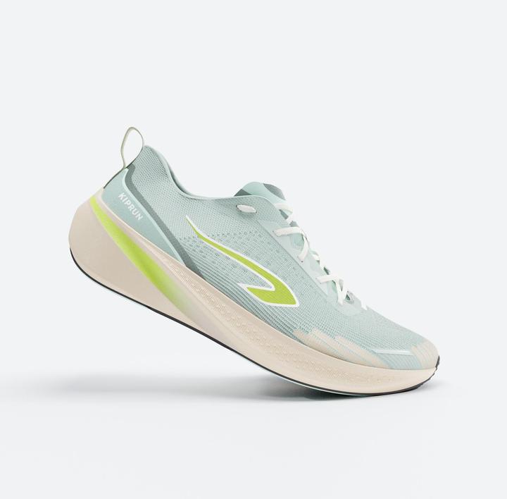 Produktbild Kiprun Laufschuhe Damen - Cushion 500 grün (42)