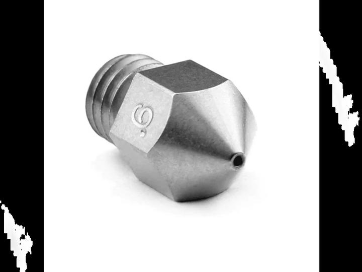 Actual product image MicroSwiss MK8 nozzle 0.6mm (Replacement parts, Blast pipe)