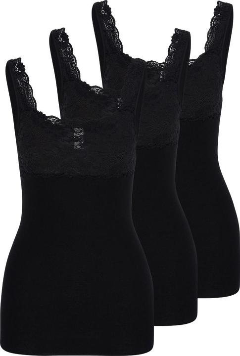 Produktbild Nina von C. 3er Pack Fine Cotton Achselhemd (40, L)