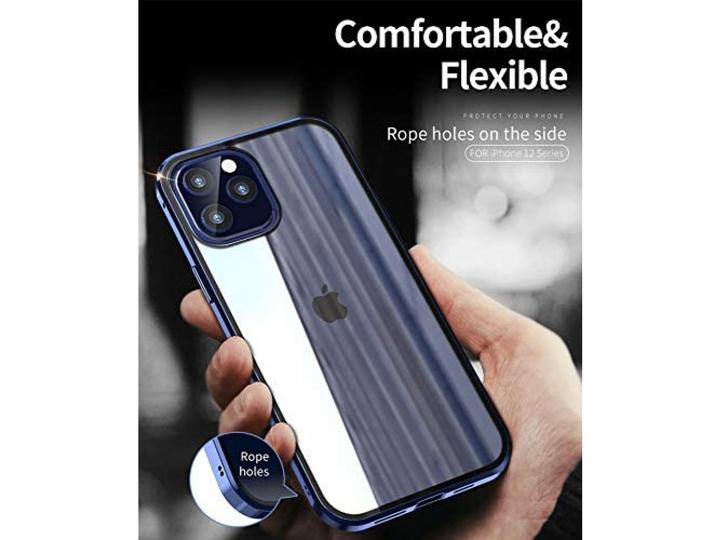Produktbild G-Case Apple iPhone 12 Pro Aluminium Magnetic Glass Case Hülle (Apple iPhone 12 Pro)