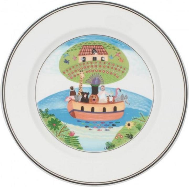 Frühstücksteller Arche Noah Design Naif (1 x, 21 cm)