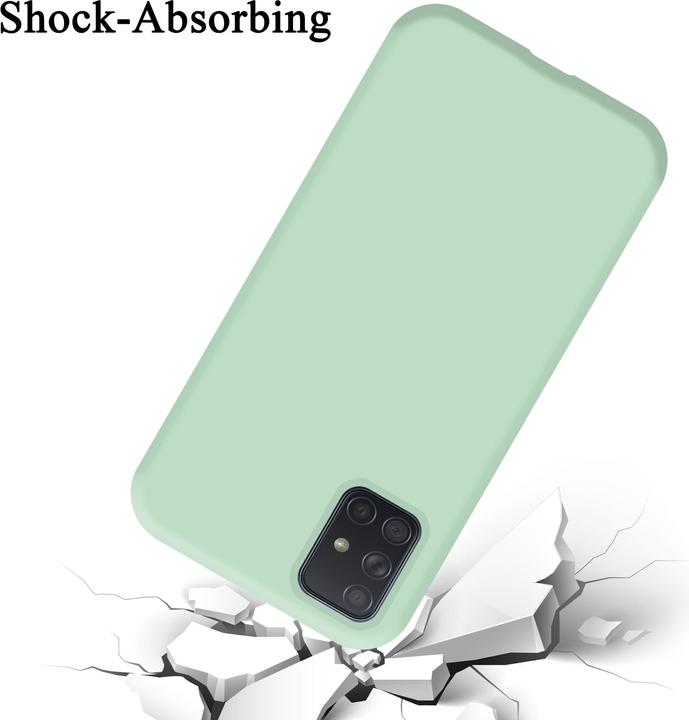 Actual product image Cadorabo TPU Liquid Silicone Case Cover (Samsung Galaxy M40)
