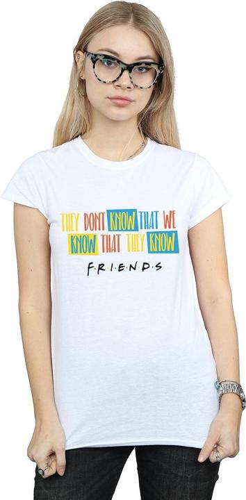 Image du produit Friends - T-shirt THEY DON'T KNOW SCRIPT - Femme (XXL)