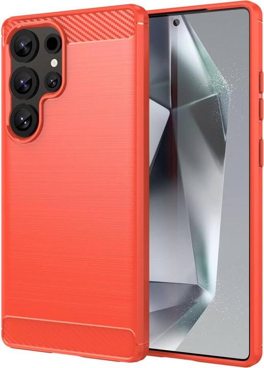 Produktbild Cover-Discount Galaxy S25 Ultra - Metall Carbon Look Hülle (Samsung Galaxy S25 Ultra)