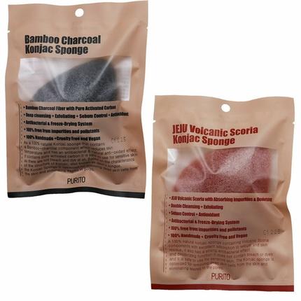 Purito Konjac Sponge Jeju Volcanic (Reinigungstücher)