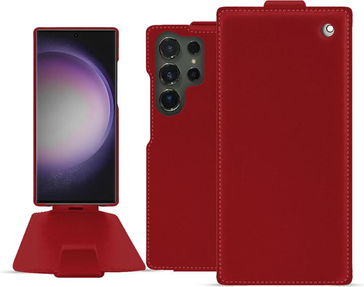 Productafbeelding Noreve Lederen omslag verticaal (Samsung Galaxy S24 Ultra)