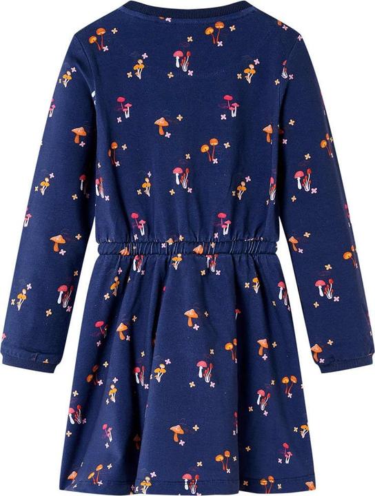Produktbild VidaXL Kinderkleid Marineblau 140,Material: 92 % Baumwolle. 8 (140)