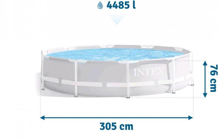 Actual product image Intex Prism Frame (Ø 305 x 76 cm)