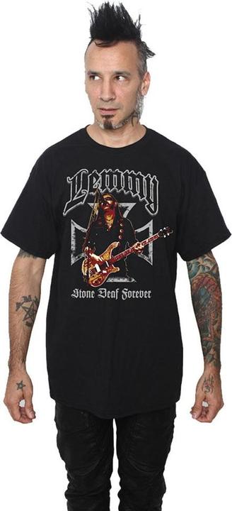 Image du produit Lemmy - T-shirt IRON CROSS STONE DEAF FOREVER - Adulte (S)