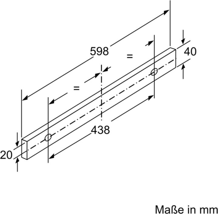 Actual product image Bosch Hausgeräte Series 4 DFT63AC50 (Flat-screen hood)