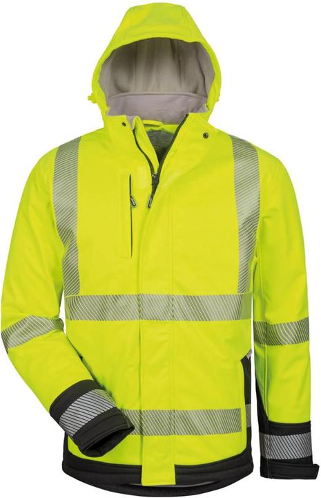 Produktbild Elysee Warnschutz-Softshelljacke Melvin Grösse XXL gelb/schwarz (XXL)