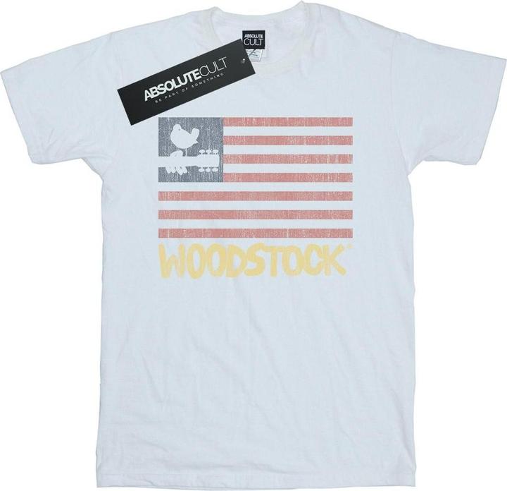 Immagine prodotto Woodstock Distressed Flag Maglietta Uomo (3XL)