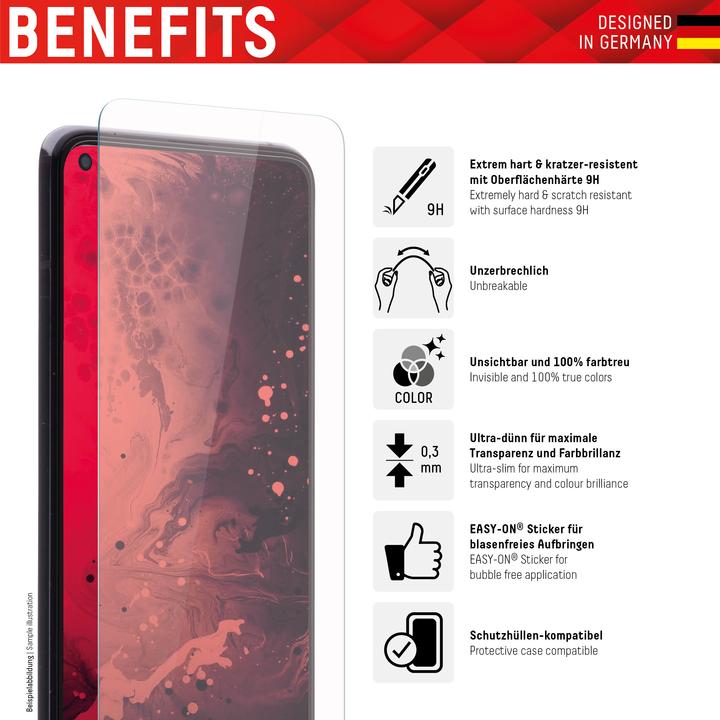 Produktbild Displex Smart Glass, Displayschutzfolie (1 Stück, Xiaomi Poco F3)