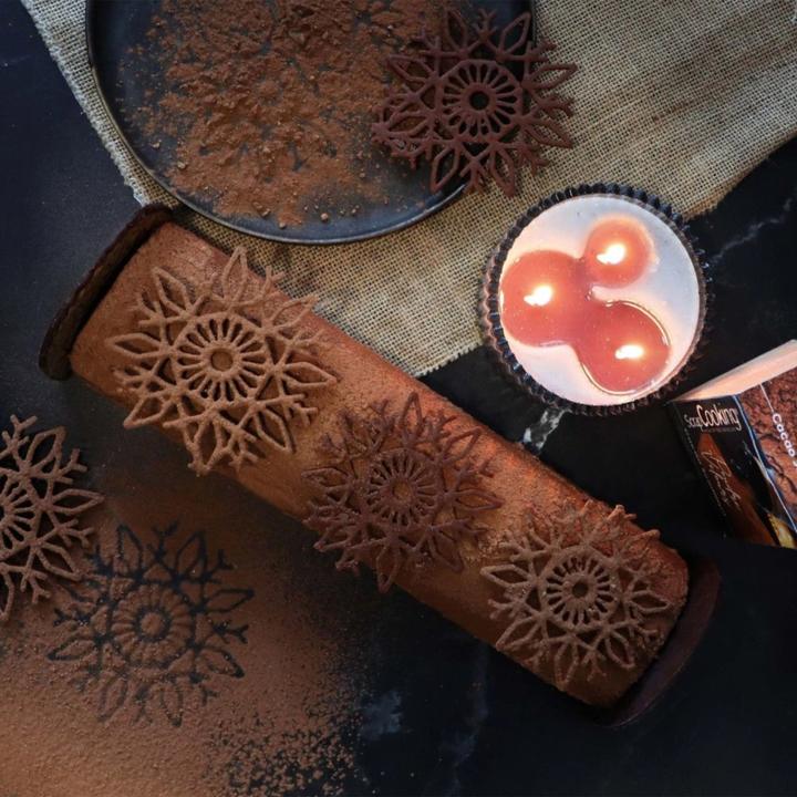 Actual product image ScrapCooking Baking tin for cake topper Christmas snowflakes