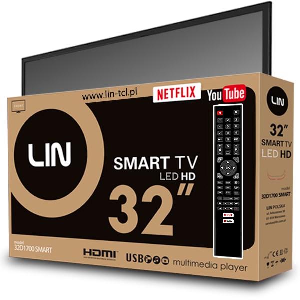 Produktbild LIN 32D1700 SMART (32", LED, HD ready)