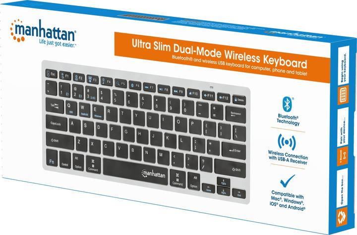 Produktbild Manhattan Ultra Slim Dual-Mode (DE, Kabellos)