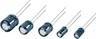 Actual product image JWCO Aluminum electrolytic capacitor radial 10uFF 50 VDC 105°