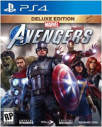 Actual product image s Avengers (Deluxe Edition) (Import) (PS4, EN)