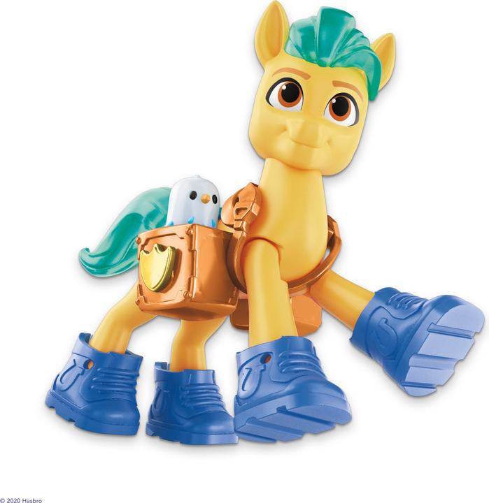 Actual product image My Little Pony A new generation crystal adventure Hitch Trailblazer, 7.5 cm high pony with exercises
