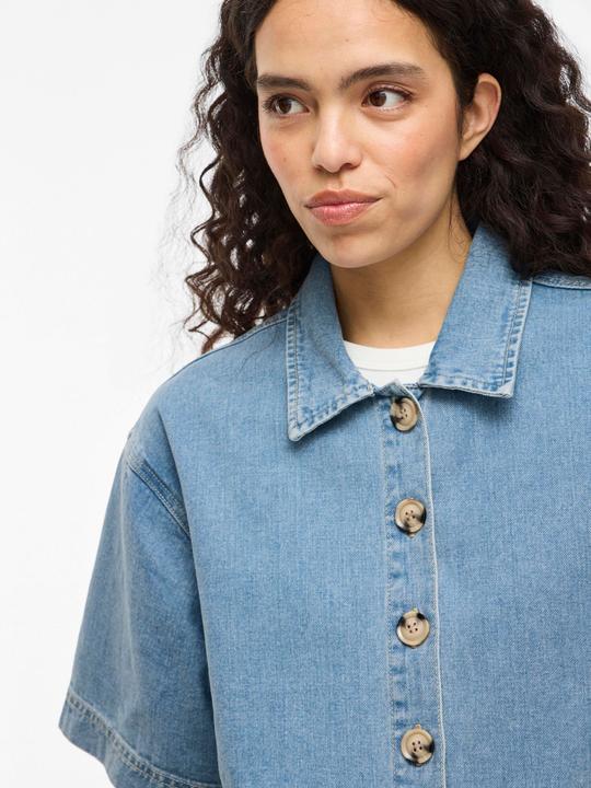 Image du produit Vila VIHIMLA Kurzärmeliges Jeanshemd (42)
