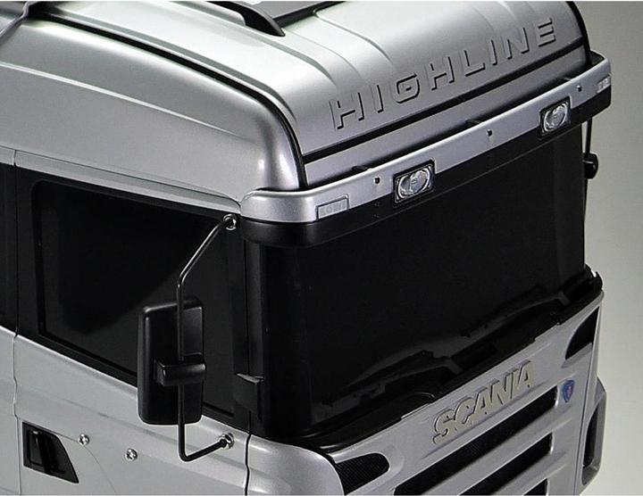 Actual product image Tamiya Scania R470 Electric Brushed Truck 1:14 Kit Silver (Kit)