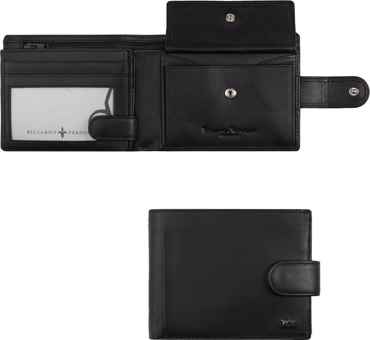 Image du produit Riccardo Ferducci Portefeuille monsieur avec barre de fermeture, RFID