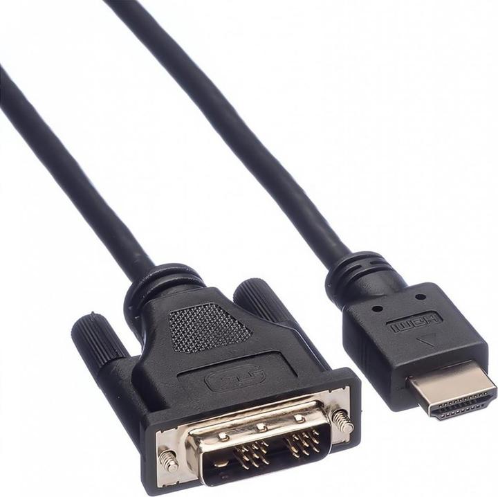 Roline DVI – HDMI (Typ A) (2 m, HDMI, DVI)
