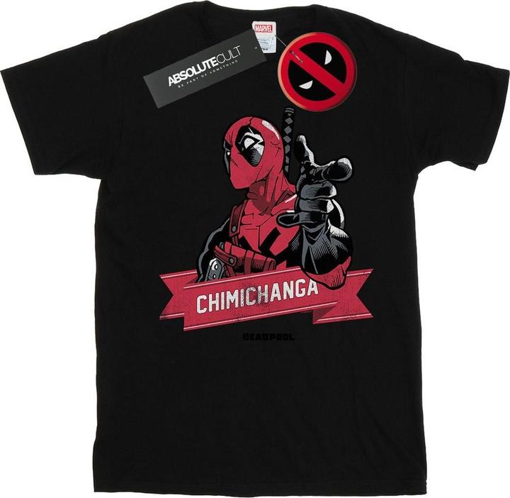 Produktbild Deadpool Chimichanga Finger TShirt (XXL)