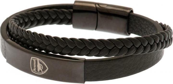 Image du produit Arsenal FC Bracelet en cuir (Matériau 100% synthétique)
