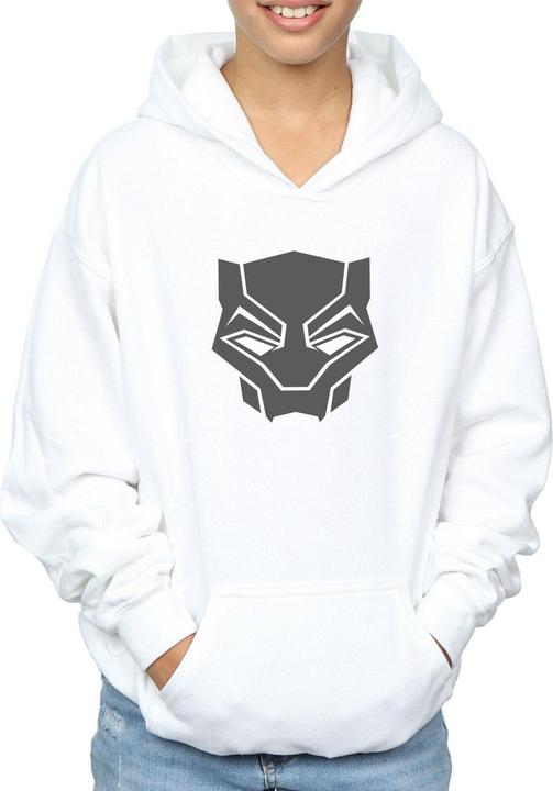 Immagine prodotto Felpa con cappuccio Black Panther Black On Black pour garçons (140, 146)