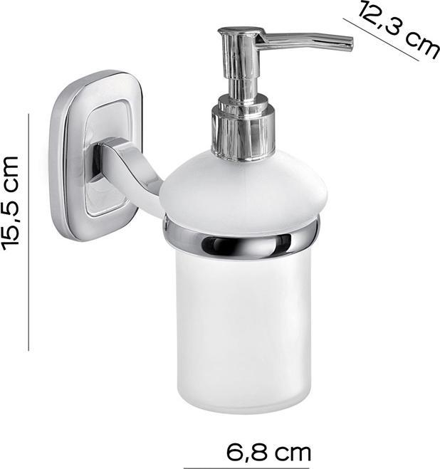 Actual product image Gedy Suspended Soap Dispenser Everest Ev8013