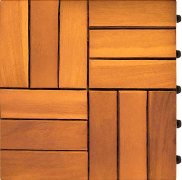 Immagine prodotto Casaria Piastrelle di legno (1 x, 30 x 30 cm)