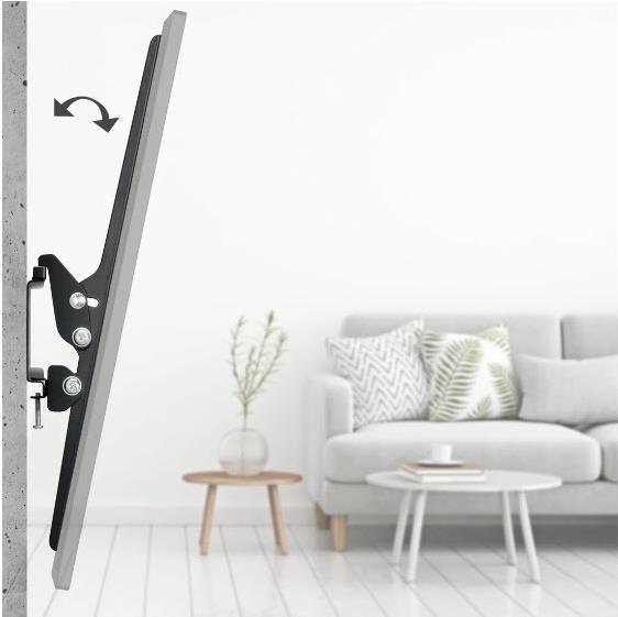 Actual product image Hama TV wall bracket, inclinable, 191 cm (75") up to 40 kg (Wall, 75", 40 kg)