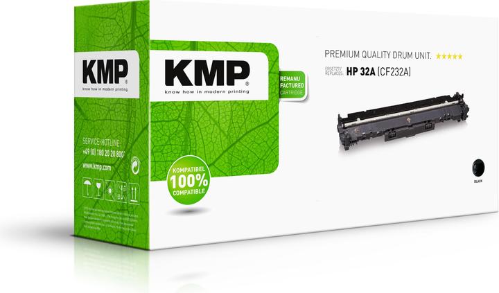 Actual product image KMP Trommeleinheit HP32A (CF232A) black 23000 Seiten