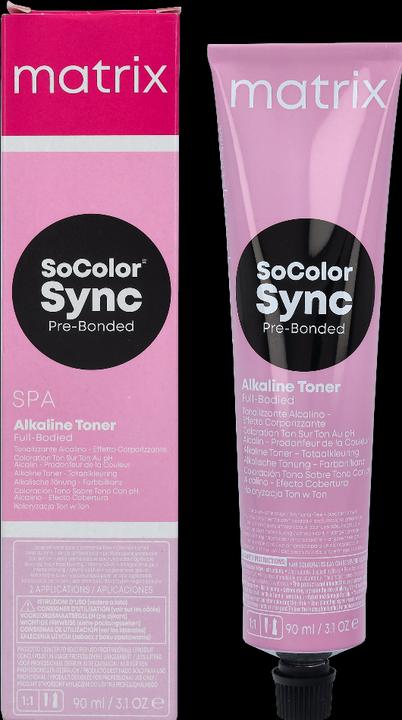 Actual product image Matrix Color Sync SPA ash sheer pastel 90ml