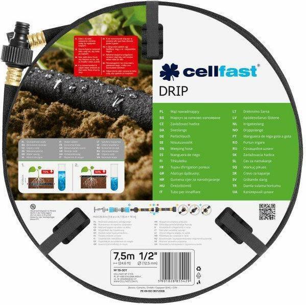 Cellfast C. DESSIN DU TUYAU HYDRAULIQUE 1/2 " (30 m, 50.80 mm)